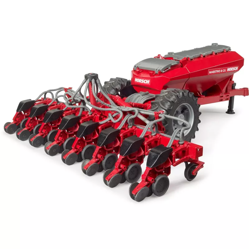 Spielzeugmodellfahrzeug BRUDER Horsch Präzisionssämaschine Maestro 8CX, maßstabsgetreues Spielset