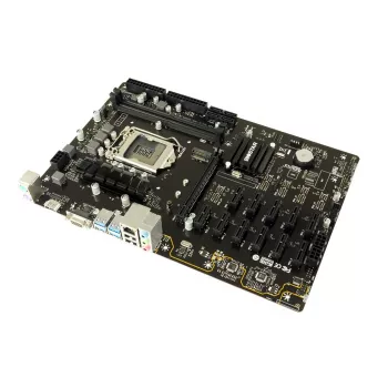 Motherboard BIOSTAR TB360-BTC PRO 2.0 ATX Intel B360, LGA 1151, 2x DIMM DDR4 bis zu 32GB, 11x PCIe x1 + 1x PCIe x16, M.2, SATA III, USB-A