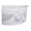 Dampfgarer Adler AD 633 3 Körbe freistehend 800 W Weiß