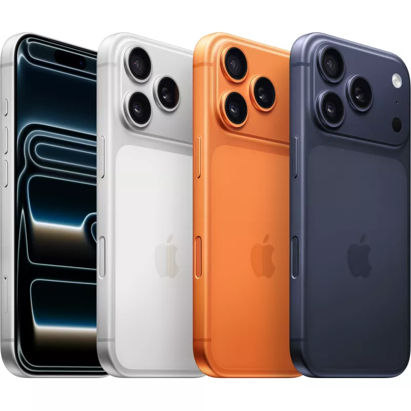 Apple iPhone 17 Pro (512 GB, Arancione Cosmico, 6,30 Zoll, Dual-SIM, 5G), Smartphone, Orange