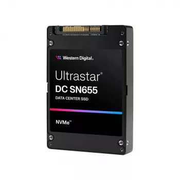 SSD-Laufwerk WESTERN DIGITAL Ultrastar DC SN655 7,68 TB and3 PCIe TLC ISE Dual Port