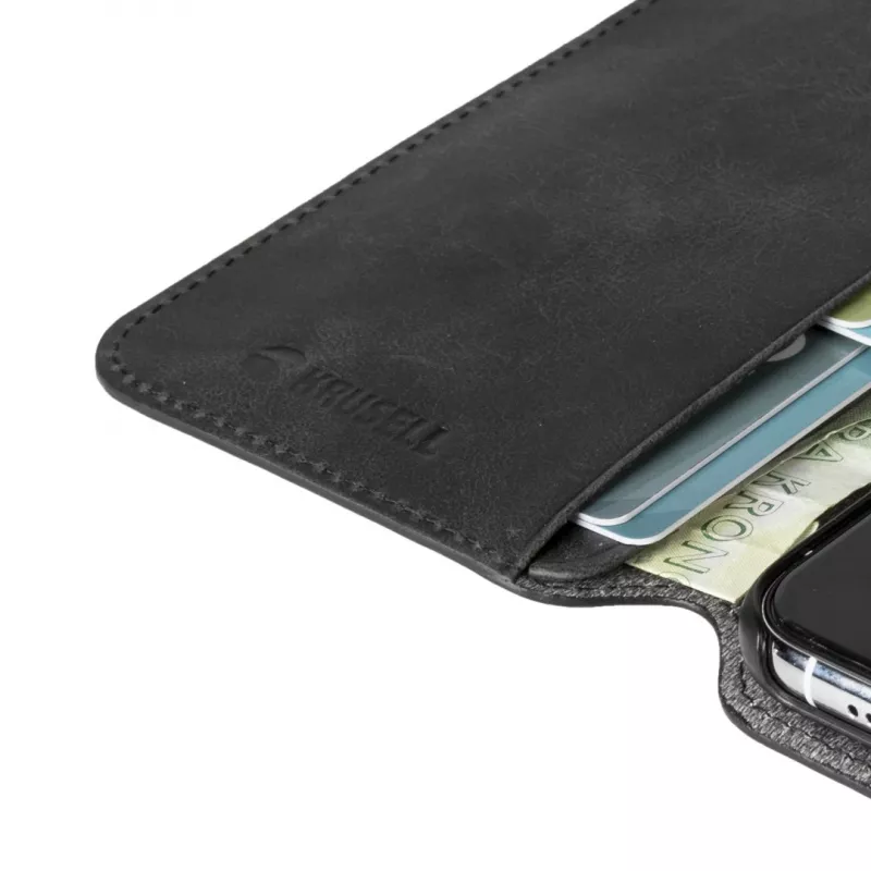Krusell Sunne PhoneWallet Apple iPhone 11 Pro Max vintage schwarz