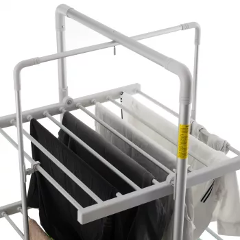 Elektrischer faltbarer Wäscheständer Adler AD 7829 — 300 W, 148×52×90 cm, weiß, freistehend
