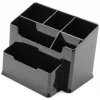 Federmäppchen Forpus, schwarz, leer, Fach 6 1005-005