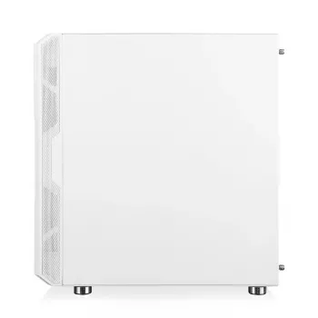 PC-Gehäuse MODECOM AMIRANI ARGB Midi Tower Weiß — ATX/ITX, 35 cm GPU, 16,5 cm CPU-Kühler, 2x200 mm Lüfter