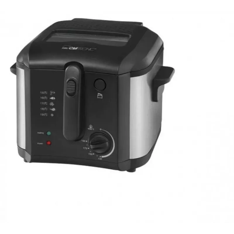 Fritteuse Clatronic FR 3649 Single 2,5 l 1600 W Schwarz