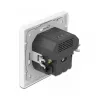 DeLOCK 11489 Steckdose CEE 7/3 + USB Weiß 250V 16A