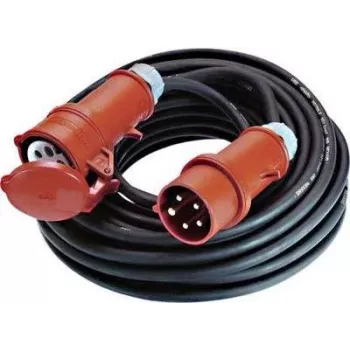 Outdoor-Verlängerungskabel Bachmann 344.171, 10 m, 1 AC-Ausgang, 400 V