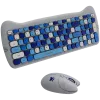 Kabelloses Tastatur- und Maus-Set CANYON HSET-W6 Kitty Edition AAA AA Blau