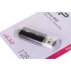 USB-Stick Silicon Power 128 GB USB Type-A 3.2 Gen 1 Blaze B02, Kunststoffkappe, Schlüsselring, Schwarz