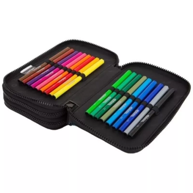 Dreistöckige Federmappe mit Ausstattung CoolPack Jumper 3 DIARY