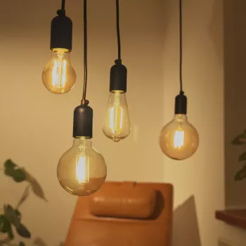 Smarte Glühbirne Denver LBF-405 Wi-Fi Schwarz 4,9W 220-240V