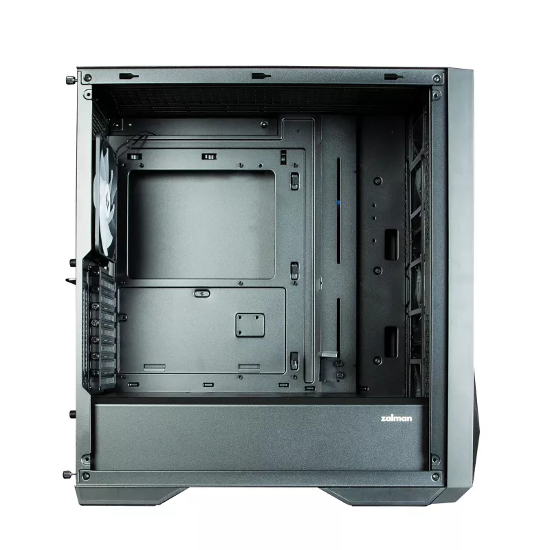 Zalman Z9 Iceberg MS Schwarz ATX Mid Tower PC-Gehäuse inklusive 4x 140 mm ARGB Lüfter - Midi/Mini Tower - ATX
