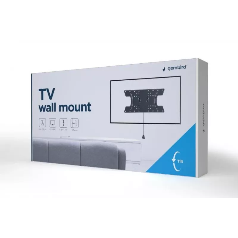 TV-Halterung Wandhalterung 32-65/WM-65T-02 GEMBIRD