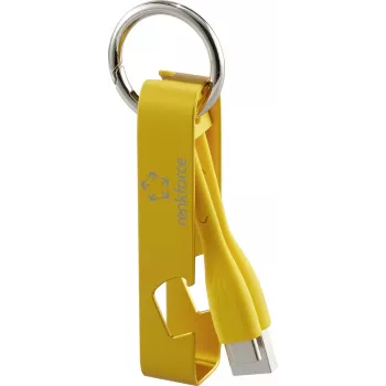 Renkforce RF-6721080 USB-Kabel Gelb
