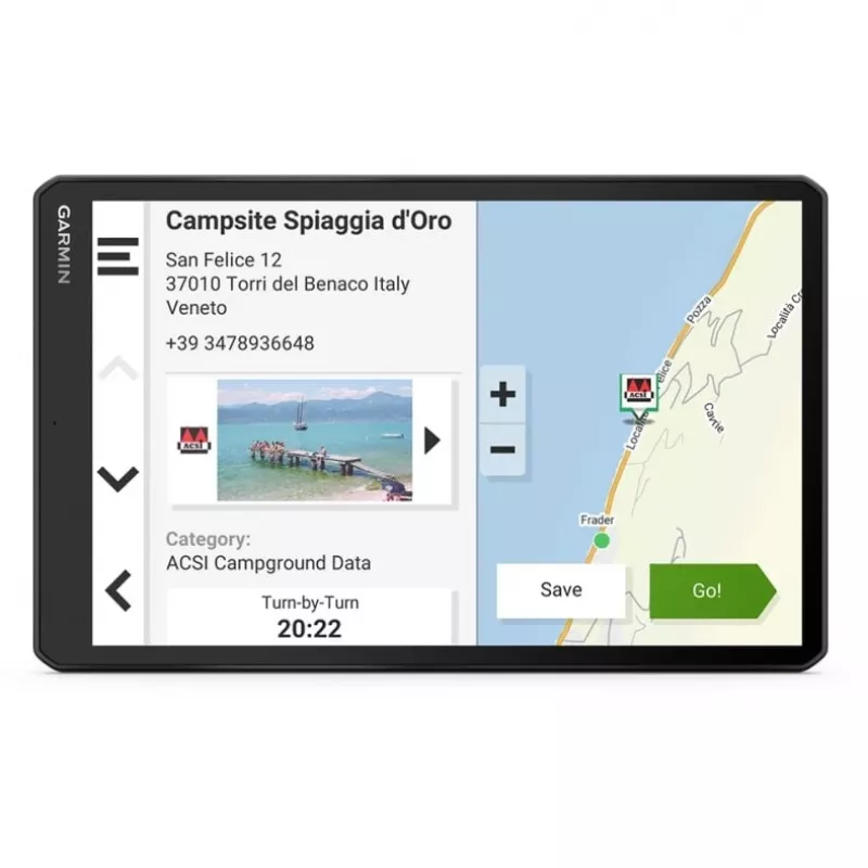 Garmin 1095 Navigationssystem Fixed 25,6 cm (10.1 ) TFT Touchscreen 554 g Schwarz (010-02749-10)