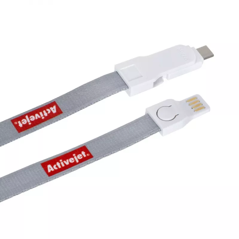 Activejet-Lanyard mit Ladekabel 3-in-1 Handy-Ladegerät