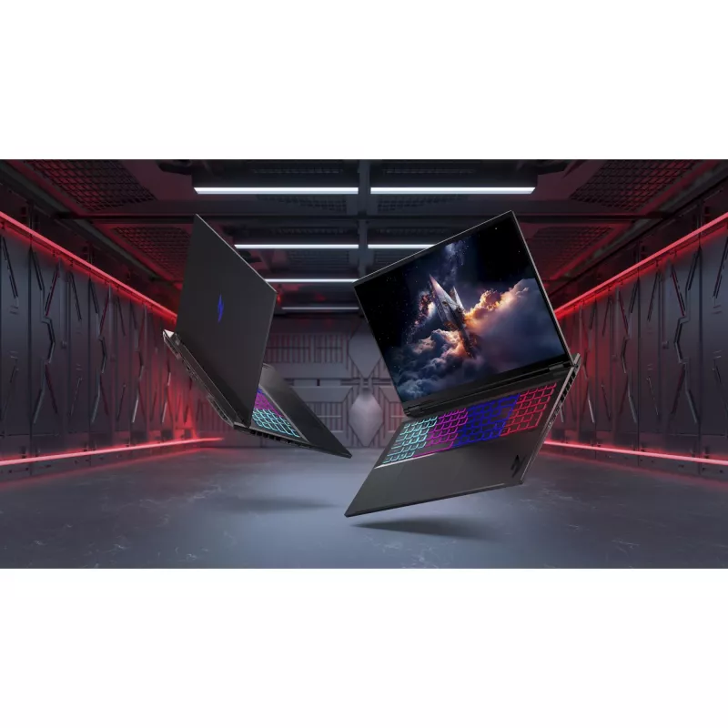 Laptop Acer Nitro 18 AI AN18-61-R698, AMD Ryzen AI 7 PRO 350 3.5 GHz, 18 Zoll WQXGA 2560×1600, 16 GB DDR5, 1 TB SSD, NVIDIA GeForce RTX 5060, Windows 11 Home, Schwarz