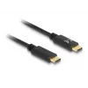 DeLOCK USB Type-C Ladekabel 15 cm PD 5 A mit E-Marker