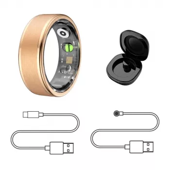 Smart Ring MANTA SR01GD 62mm OneRing Gold — Größe 62, metallisch-goldenes Finish