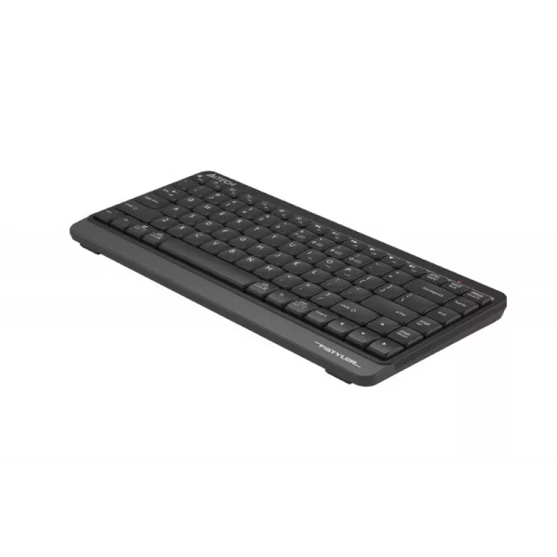 Drahtlose Tastatur A4Tech FSTYLER FBK11 2,4 GHz Bluetooth Grau – kompaktes Layout, kabelloser Dual-Modus