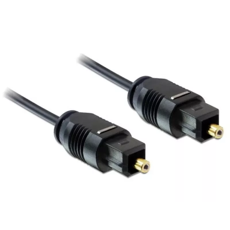 Toslink-Audiokabel DeLOCK 82879 1m Schwarz