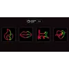 Dekorative Neonleuchte MANTA SNL58RGB — RGB-Farbwechsel-LED-Streifen, Modell SNL58RGB