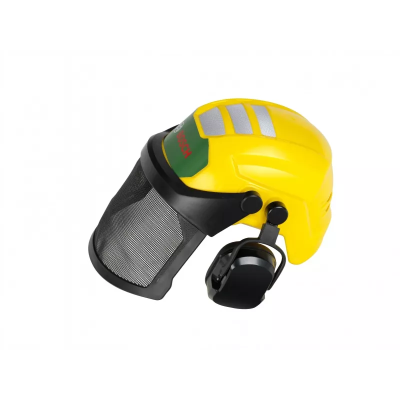 KLEIN Holzfällerhelm mit Visier Modell 8199 — Kinder-Rollenspiel-Schutzhelm