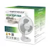 Tischventilator 9 Esperanza EHF004WE ZEPHYR Weiß-Grau