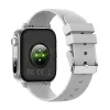Smartwatch Colmi P80 silber – Colmi P80 kompakte Smartwatch, silbernes Gehäuse