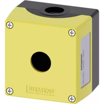 Siemens Leergehäuse 1 Einbauposition (L x B x H) 85 x 85 x 64 mm Gelb SIRIUS ACT 3SU1801-0AA00-0AA2 1 Stück (3SU1801-0AA00-0AA2)