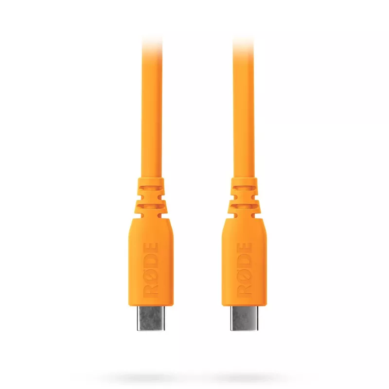 Rode SC27-O USB-C auf USB-C Kabel USB 3.2 Gen1, Orange (2m, PD)