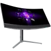 LORGAR 34MP1, UWQHD MiniLED Gaming Monitor Pro, 34'' (3440*1440) VA curved monitor, schwarz/milchgrau