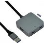 USB Hub VALUE 12.99.1124 USB 3.2 Gen 1 Typ-A Schwarz 5 m