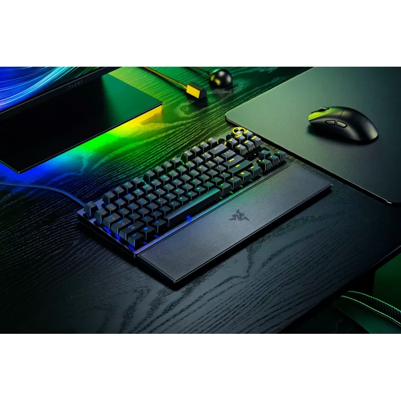 Razer Huntsman V3 Pro Tenkeyless 8KHz | Gaming-Tastatur | Kabelgebunden | US | Schwarz | USB Typ-C | Razer Analog Optical Switch Gen-2