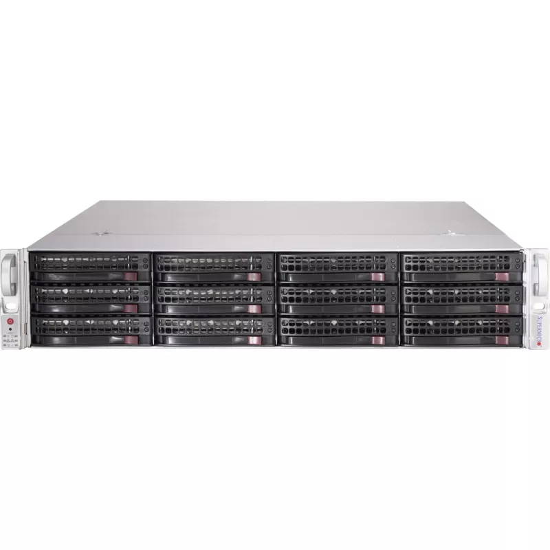 Super Micro Supermicro SC826 BE1C-R609JBOD Festplatten-Array 12 Schächte (SATA-600 SAS-3) Rack 2U (CSE-8