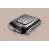 Promis STP 25 XXL Sandwichmaker, 4 Toasts, 1400 W, Schwarz