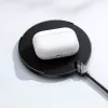 Baseus CCED000001 Ladegerät für Mobilgeräte Kopfhörer, Smartphone Schwarz USB Kabelloses Laden für den Innenbereich