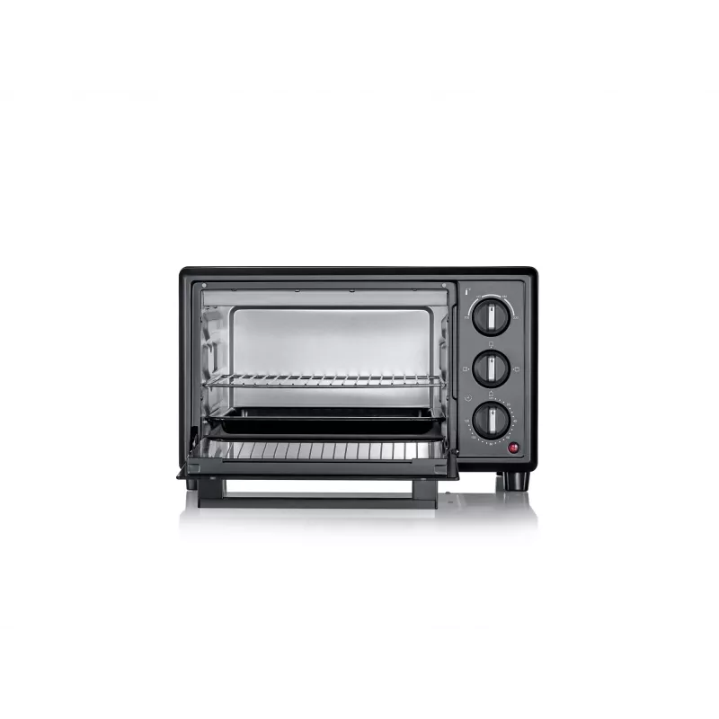 Elektrischer Minibackofen SEVERIN TO 2078 — 20 L Kapazität, 1600 W, schwarz, freistehend