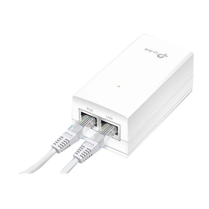 TP-Link 24V Passiver PoE-Adapter, Gigabit Ethernet, 10,100,1000 Mbit/s, 10/100/1000, Cat3, Cat4, Cat5, Cat5e, Cat6, Weiß, 100 m