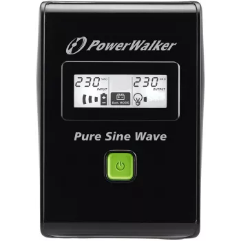 PowerWalker VI 600 SW FR USV 600 VA 2 AC-Ausgänge Line-Interactive (VI 600 SW FR)