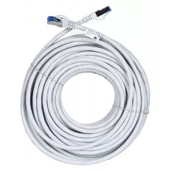 Lanberg Patchkabel S/FTP Cat.6a 20m Grau LSZH