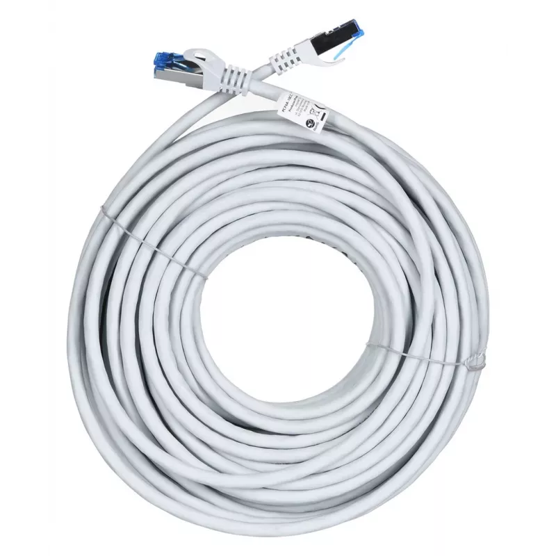 Lanberg Patchkabel S/FTP Cat.6a 20m Grau LSZH