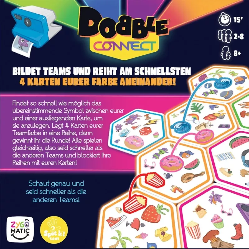 Dobble Connect, Kartenspiel