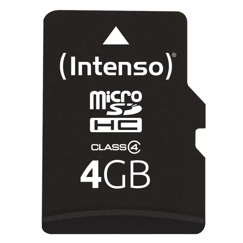 Speicherkarte Intenso 4 GB MicroSDHC Class 4 3403450