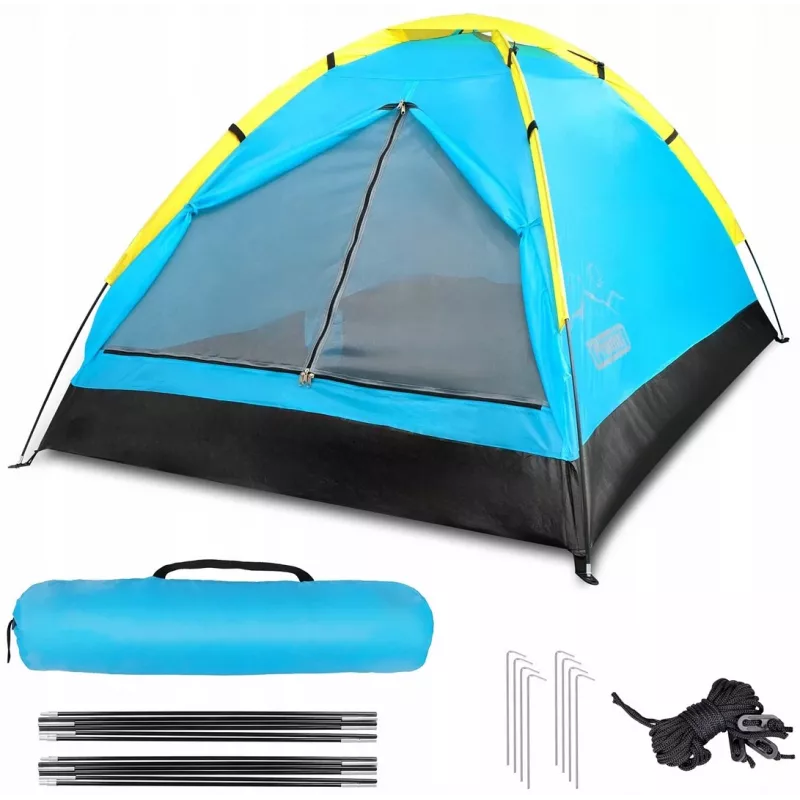 Zelt PROMIS NT60 2-Personen Camping-Iglu wasserdicht mit Moskitonetz