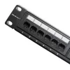 Patchpanel RACK 24 Ports, Cat.6 UTP