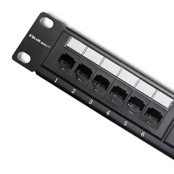 Patchpanel RACK 24 Ports, Cat.6 UTP