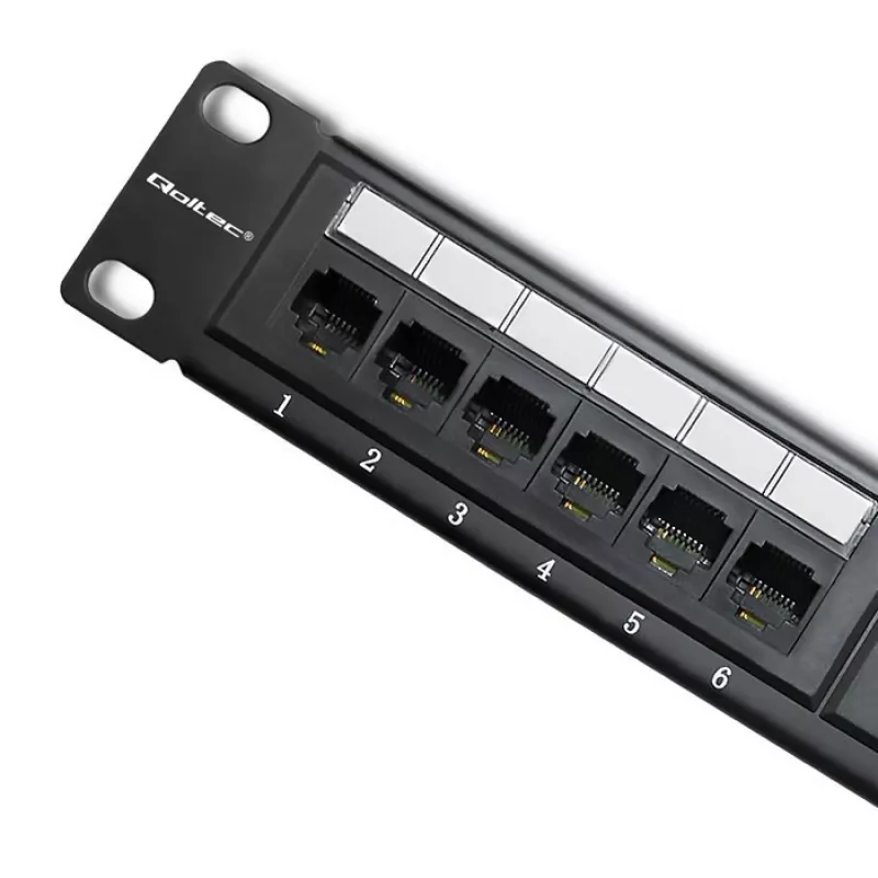 Patchpanel RACK 24 Ports, Cat.6 UTP