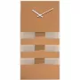 NeXtime Wanduhr 2855co Bold Stripes, 38x19 cm, Wand, Kupfer
